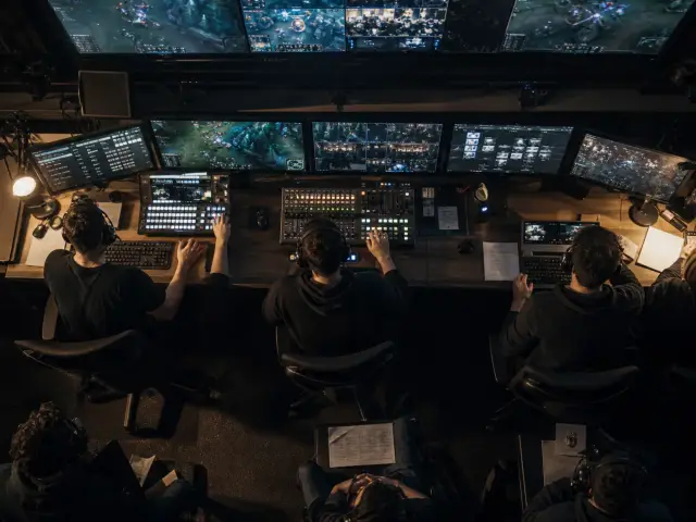 Production control room