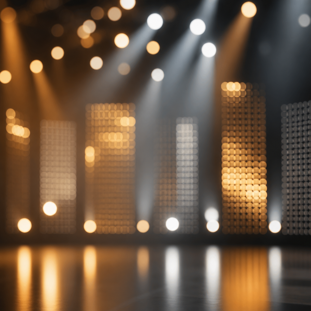 Stage lighting atmosphere for content capture