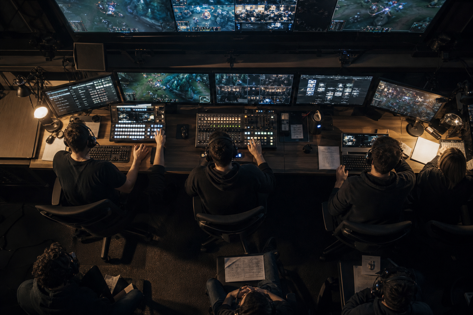 Production control room