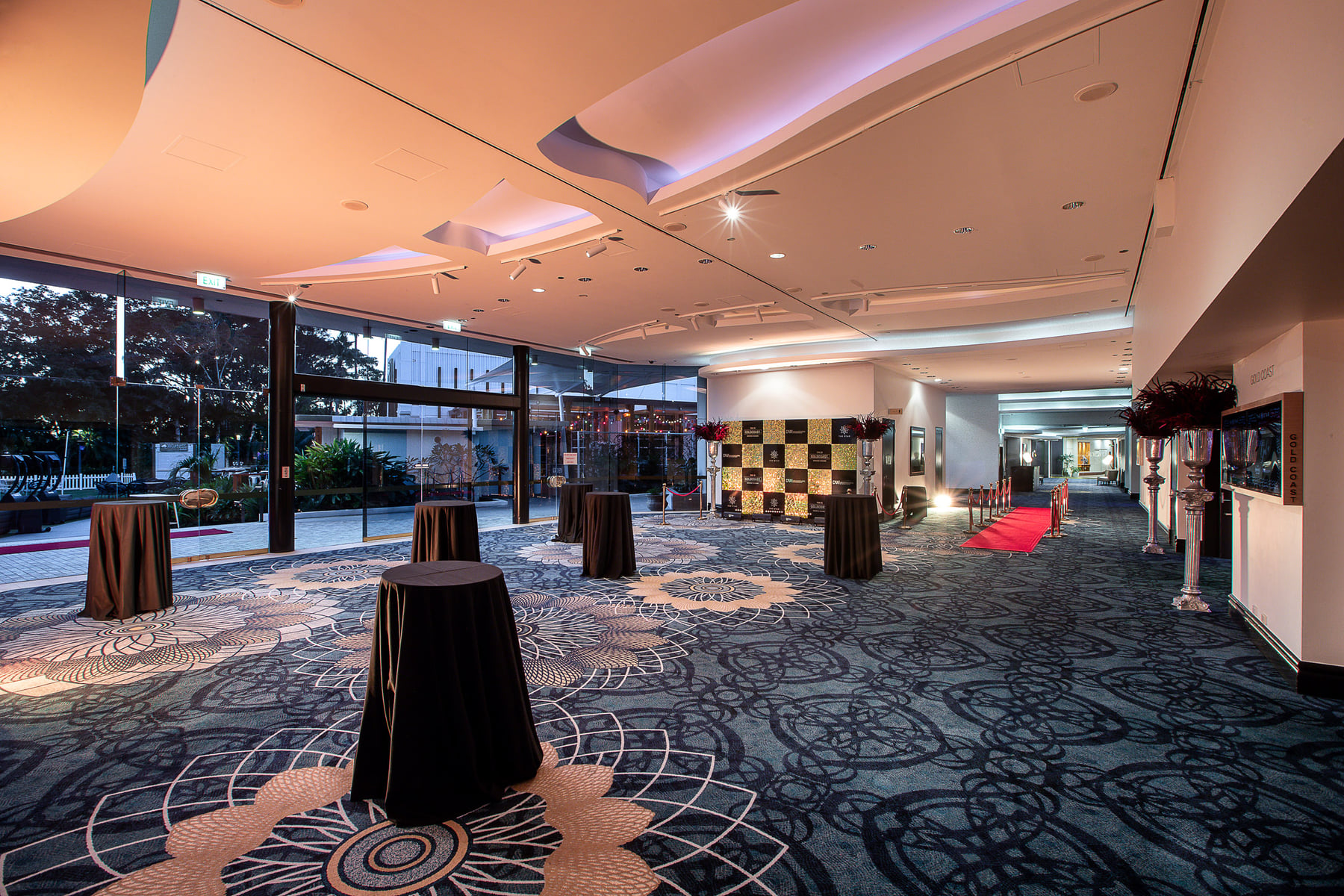 Event Centre Gallery dining setup at The Star