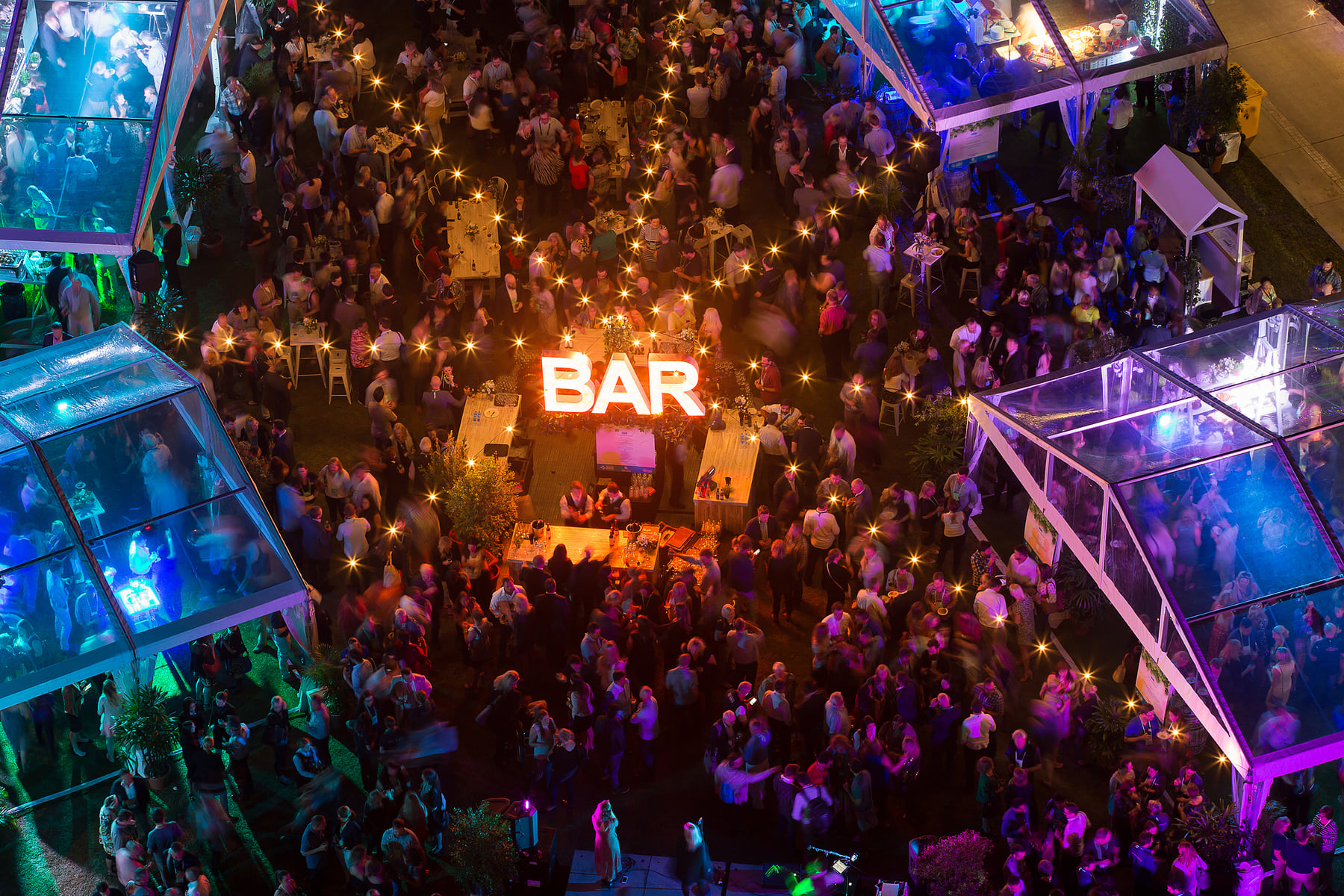 Garden events lawn and outdoor access at The Star